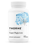 Thorne - Trace Minerals Bundle - Zinc Picolinate And Copper Bisglycinate - Essentials For Wellness 60 Servings