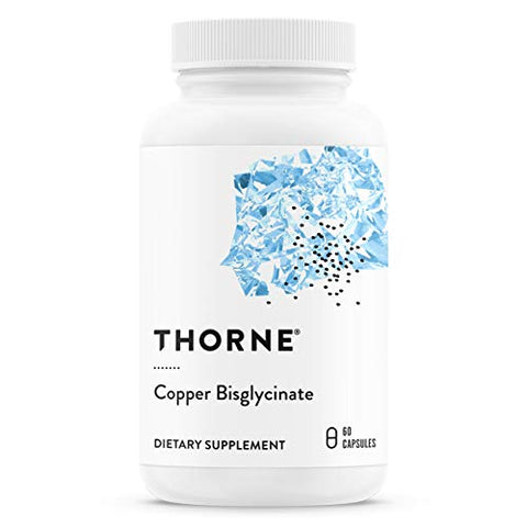 Thorne - Trace Minerals Bundle - Zinc Picolinate And Copper Bisglycinate - Essentials For Wellness 60 Servings