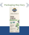 Garden Of Life Organics Elderberry Zinc Immune Support For Adults And Kids 12 And Older Organic Cough & Mucus Immune Syrup With Ivy Leaf Vitamin C And Echinacea No Added Sugars 5 Fl Oz