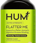 Hum Flatter Me Extra Strength Digestive Enzymes Fastacting Bloat Relief For Digestive Health & Debloating Multi Enzyme Vegan 60 Servings