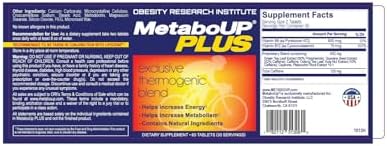 Lipozene Metaboup Plus 2 60 Ct Bottles Thermogenic Weight Loss Energy Booster Pills
