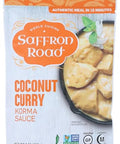 Saffron Road Coconut Curry Simmer Sauce, 7oz - Non-GMO, Gluten Free, Halal, Kosher, Vegetarian