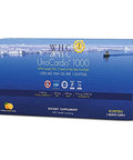 WHC UnoCardio 1000 Fish Oil 1300 mg of Pure Triglyceride Fish Oil with Omega3 1180 mg 665 mg EPA and 445 mg DHA and 25 mcg 1000 IU Vitamin D3 per softgel Natural Orange 60 softgels
