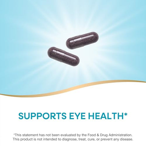 Nature'S Way Bilberry Premium Extract Supports Eye Health Eye Health Supplement For Adults With Black Elderberry Bilberry Supplement Gluten Free Vegan 90 Capsules (Packaging May Vary)