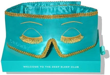 Drowsy Silk Sleep Mask Facehugging Padded Cocoon For Luxury Sleep In Total Darkness 100% Pure Mulberry Silk (Sunset Pink)