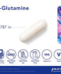 Pure Encapsulations LGlutamine 500 mg 90 vcaps