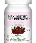 Maxi One Per Day Prenatal Formula With Methylated Folate And Gentle Iron 60 Count