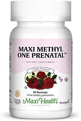 Maxi One Per Day Prenatal Formula With Methylated Folate And Gentle Iron 60 Count