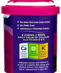 Viactiv Calcium Choc Chew Size 60ct Viactiv Calcium Chocolate Chew 60ct