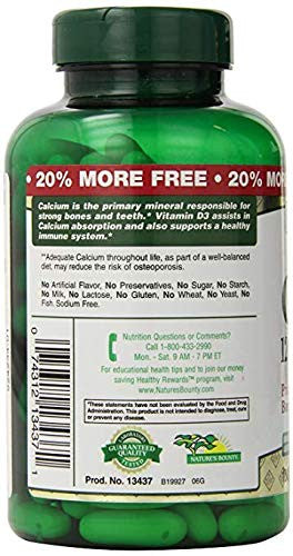 Nature's Bounty Probiotic Acidophilus 360 Tablets (3 X 120 Count Bottles) (3 Pack)