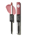 Revlon Liquid Lipstick With Clear Lip Gloss Colorstay Overtime Lipcolor Dual Ended With Vitamin E 350 Bare Maximum 0.07 Fl Oz