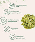 Organic Pumpkin Seeds, 4lbs | Raw, Unsalted, & Shelled ÃƒÂ¢Ã¢â€šÂ¬Ã¢â‚¬Å“ Whole Pepitas | Pumpkin Seeds to Eat | Great for Baking, Smoothies, & Salad Toppings | Natural Source of Essential Fatty Acids, Protein, & Iron