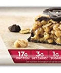 Atkins Chocolate Chip Granola Protein Meal Bar High Fiber 17G Protein 1G Sugar 3G Net Carbs Meal Keto Friendly 8 Count