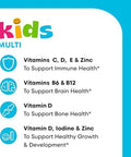 One A Day Kids Multivitamin Gummies Kids Vitamins with Vitamin C D E and Zinc for Immune Support Childrens Gummy Vitamins Assorted Fruit Flavors 60ct (Packaging May Vary)
