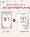 Micro Ingredients Vitamin B12 1000 Mcg Methylcobalamin 365 Chewable Tablets Fast Dissolve Natural Strawberry Flavor Supports Energy & Metabolism Health Vegan Non-Gmo Gluten Free