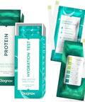 Diagnox Health Protein Urine Test Strips [30 Tests] And Hydration Test Strips [30 Tests] Individually Packaged And Science Backed