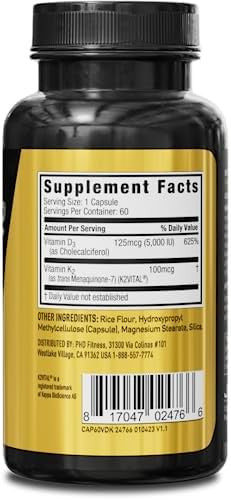 Vita Jym Sports Multivitamin & Mineral Support, Vitamin A, C, B6, B12, E, K, Boron, Biotin, Potassium Jym Supplement Science 60 Tablets