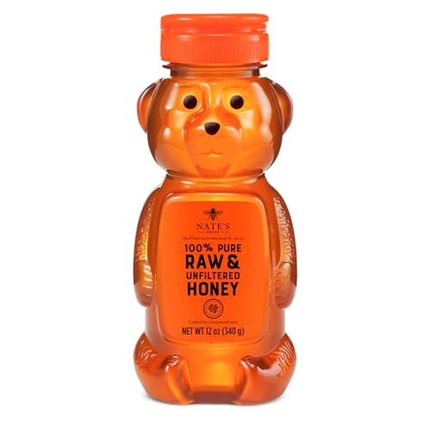 Nate's Honey - 12oz. Honey Bear Bottle