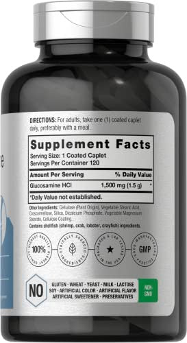 Horbaach Glucosamine Hcl 120 Cap 1500Mg