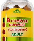 Alfa Vitamins Vitamin B Complex Gummies With Vitamin B12 B7 As Biotin B6 B3 As Niacin B5 B6 B8 B9 As Folate For Stress Energy Nerve Function And Healthy Immune System 60 Gummies