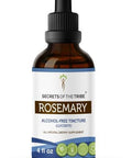 Secrets of the Tribe Rosemary Tincture Alcohol-Free Extract, High-Potency Herbal Drops, Tincture Made from Rosemary (Rosmarinus Officinalis) Dried Leaf 4 oz