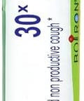 Boiron Antimonium Tartaricum 30X For Thick Mucus & Non Productive Cough 80 Pellets
