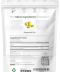 Micro Ingredients Bromelain 500Mg With Quercetin & Mct Oil 240 Enteric Coated Softgels Ultra Absorption Bromelain Supplement Natural Digestive Enzymes For Digestion & Joint Health Non-Gmo Gluten Free