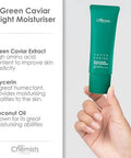 Skin Chemists Anti Aging Face Mask Green Caviar Anti Aging Face Mask - Nourishing Anti-Aging Facial Treatment Mask For Revived And Protected Skin - Rich In Amino Acids And Antioxidants - 50Ml