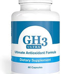 Nattura G-H3 Ultra Ultimate Antioxidant Formula - NEW Improved Anti-Aging Complex (Ginkgo Biloba R-Alpha Lipoic Acid Coenzyme Q10 Acetyl L-Carnitine Vitamin B6) - 60 Caps
