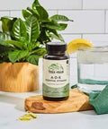 Terra Origin Adk Essential Vitamin Supplement 60 Liquid Capsules High Potency Vitamin A D 5000 Iu K1 And K2 Non Gmo Gluten Vegan Made In Usa