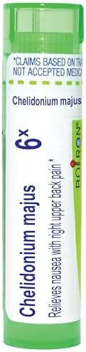 Boiron Chelidonium Majus 6X For Nausea With Upper Back Pain 80 Pellets