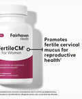 Fairhaven Health Fertilecm Fertility Supplement For Women Capsules Fertile Cervical Mucus Ovulation Cycle Includes Larginine Nacetylcysteine Grape Seed Extract And Vitamin C 90 Capsules