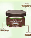 Cococare 100% Coconut Oil 7 Oz - Coconut Oil for Skin and Hair