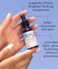 Sky Organics Bright Glow Face Serum, Vitamin C Serum, Rejuvenate Dull Skin, Hydrating, Promotes Brighter-Looking Complexion, Skin Care With Vitamin E, Organic Jojoba Oil & Rosehip Oil, 1 Fl Oz W Ebook