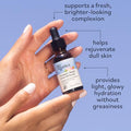 Sky Organics Bright Glow Face Serum, Vitamin C Serum, Rejuvenate Dull Skin, Hydrating, Promotes Brighter-Looking Complexion, Skin Care With Vitamin E, Organic Jojoba Oil & Rosehip Oil, 1 Fl Oz W Ebook