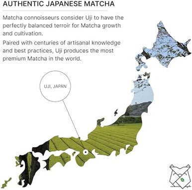 FKRO Pinnacle Okumidori Ceremonial Reserve Matcha | USDA Organic 1st Harvest Green Tea Powder from Uji Kyoto | Fresh Monthly from Japan | 30g Tin