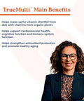 Truemulti Plant Based Daily Adult Multivitamins (30 Veggie Capsules) One A Day Vitamins - Daily Vitamin For Men And Women - Soy Free, Non-Gmo, Gluten Free