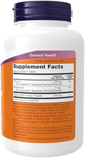 Now Foods Supplements Apple Cider Vinegar 750 Mg From Fermentation Of Sweet Apple Cider Extra Strength 180 Tablets