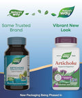 Nature'S Way Artichoke Digestion Support Non-Gmo Project Verified Vegan Gluten-Free 60 Capsules (Packaging May Vary)