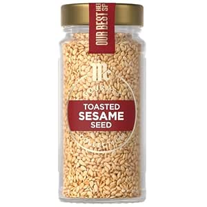 GranAroma Whole Sesame Seeds, 9.6 oz, Whole, Raw & Unhulled, Crunchy