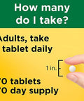 Nature Made Super Vitamin D Immune Complex, Vitamin D3, Selenium, Copper And Zinc Supplements For Immune Support, 70 Tablets, 70 Day Supply