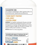 Nutricost Folic Acid (Vitamin B9) Vegetarian Gummies (120 Gummies / 1 Mg Folic Acid Per Serving) Folic Acid Supplement For Men & Women