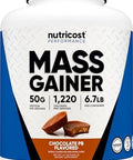 Nutricost Mass Gainer (Chocolate Peanut Butter Flavor 6.7 Lbs) 50 Grams Of Protein Per Serving Nongmo
