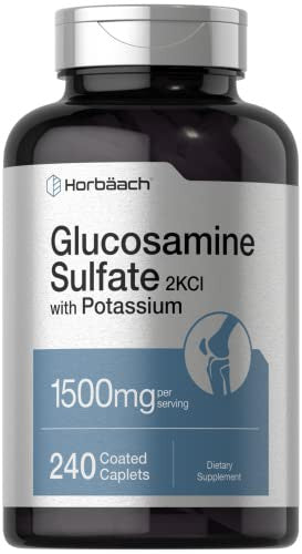 Horbaach Glucosamine Sulfate 240 Cap 1500Mg