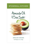 Stonewall Kitchen Avocado Oil & Sea Salt Cracker, 4.4 ounces