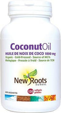 New Roots Coconut Oil 1000mg - 120 Softgels