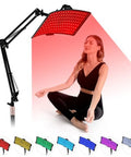 Gyp 7 In 1 Portable Light Therapy For Face For Body Lamp With Stand 920Nm Red Infrared Light Therapy Device Led Face Skin Body Skin Care At Home