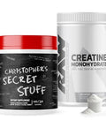 Raw Nutrition Creatine Monohydrate & Thavage (Tastes Like Winning) Pre-Workout Powder Bundle