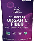 Mrm Nutrition Whole Food Organic Fiber With Enzymes + Prebiotics Insoluble + Soluble Fibers Digestive Health + Regularity 6G Fiber Per Serving 32 Servings