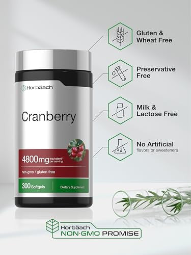 Horbaach Cranberry Pills 300 Softgels